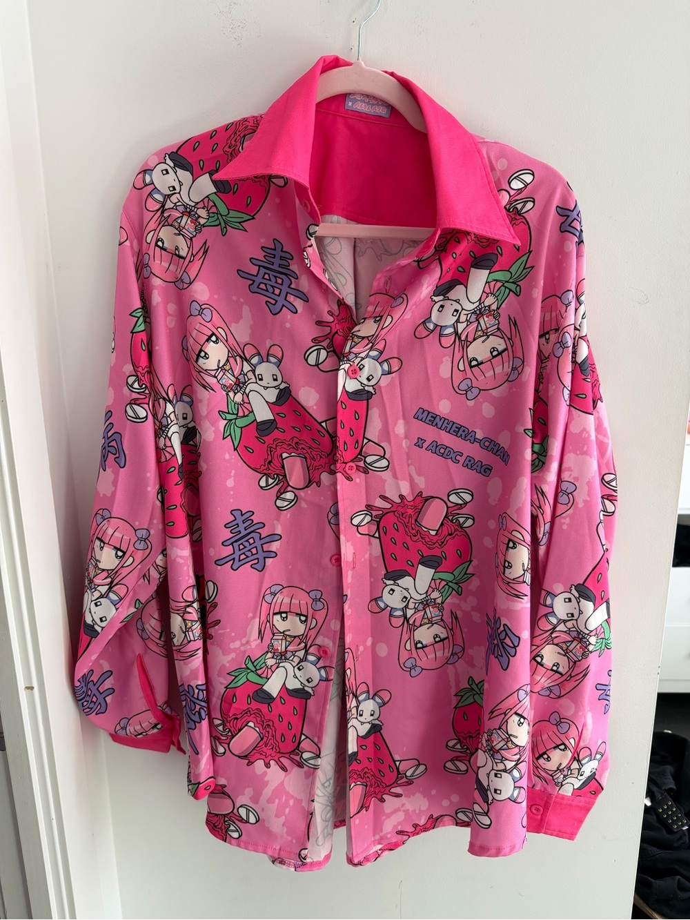 Menhera Chan Button up shirt